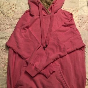 Aerie faux fur lined hood